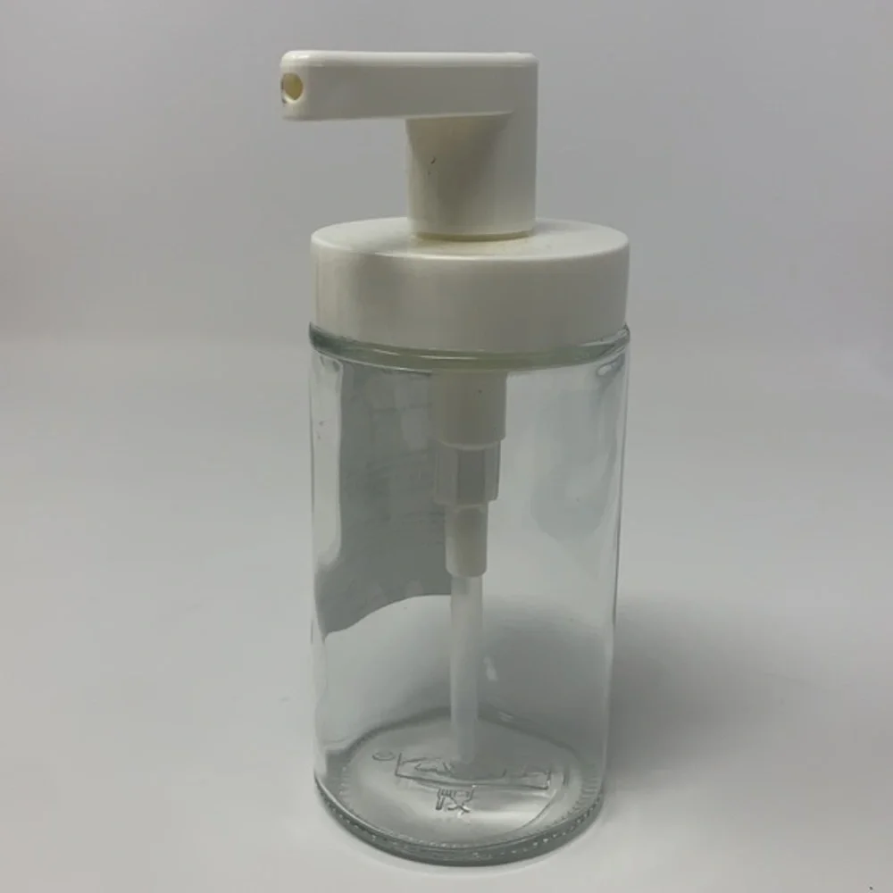 Ikea TACKAN soap dispenser glass dishwashing soap